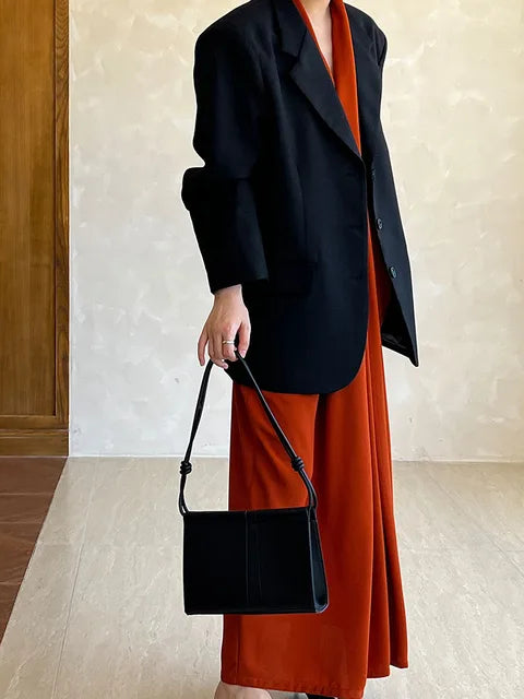 Casual long sleeved suit jacket for women